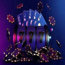 Baccarat ကတ်ဂိမ်းဇယားပေါ်တွင် Player Banker ဘက်ကို ကတ်များ ဖြန့်ကျင်းနေသောမြင်ကွင်း